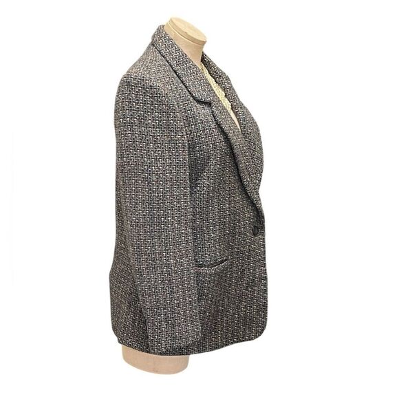 Timeless Tweed multi-colored Blazer with Classic Elegance - Picture 2 of 5